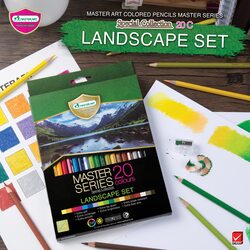 Master Series Landscape Colour Pencil set of 20